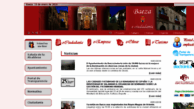 What Baeza.es website looked like in 2018 (6 years ago)