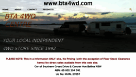 What Bta4wd.com website looked like in 2018 (6 years ago)