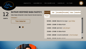 What Babaradyo.com website looked like in 2018 (6 years ago)