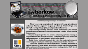 What Borkow.org website looked like in 2018 (6 years ago)