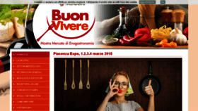 What Buonvivere.info website looked like in 2018 (6 years ago)