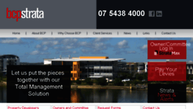 What Bcpstrata.com.au website looked like in 2018 (6 years ago)