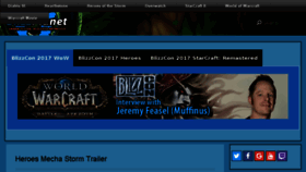 What Blizzplanet.com website looked like in 2018 (6 years ago)