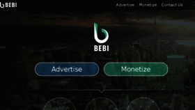 What Bebi.com website looked like in 2018 (6 years ago)