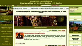 What Biodiversidadla.org website looked like in 2018 (6 years ago)