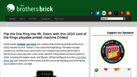 What Brothers-brick.com website looked like in 2018 (6 years ago)