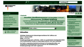 What Bzst.de website looked like in 2018 (6 years ago)