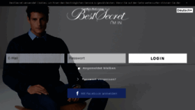 What Bestsecret.at website looked like in 2018 (6 years ago)