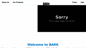 What Bark.co website looked like in 2018 (6 years ago)