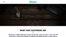What Blog.moxiesoft.com website looked like in 2018 (7 years ago)