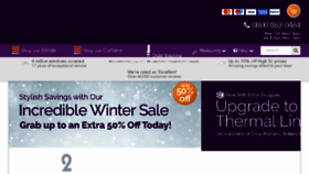 What Blinds-2go.co.uk website looked like in 2018 (7 years ago)