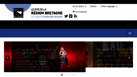 What Bretagne.bzh website looked like in 2018 (6 years ago)