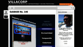 What Blog.villacorp.com website looked like in 2018 (6 years ago)