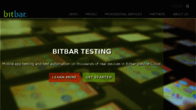 What Bitbar.com website looked like in 2018 (6 years ago)