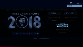 What Bluecoats.com website looked like in 2018 (6 years ago)