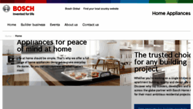 What Bosch-home.com website looked like in 2018 (6 years ago)