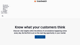 What Brandwatch.com website looked like in 2018 (6 years ago)