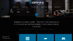 What Banni.es website looked like in 2018 (6 years ago)