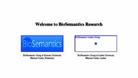 What Biosemantics.org website looked like in 2018 (6 years ago)