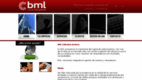 What Bmlcollection.com website looked like in 2018 (6 years ago)