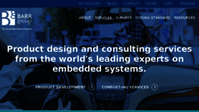 What Barrgroup.com website looked like in 2018 (7 years ago)