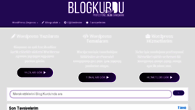 What Blogkurdu.net website looked like in 2018 (6 years ago)