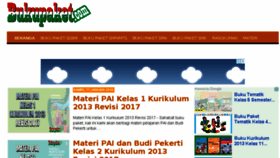 What Bukupaket.com website looked like in 2018 (6 years ago)