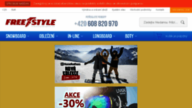 What Beta.freestylesport.cz website looked like in 2018 (6 years ago)