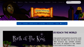 What Biblepathwayadventures.com website looked like in 2018 (6 years ago)