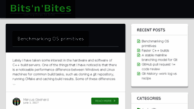 What Bitsnbites.eu website looked like in 2018 (6 years ago)