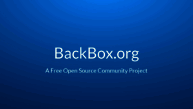 What Backbox.org website looked like in 2018 (6 years ago)