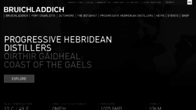 What Bruichladdich.com website looked like in 2018 (6 years ago)