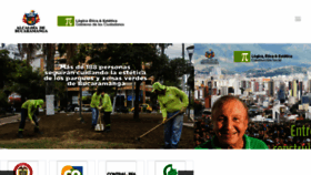 What Bucaramanga.gov.co website looked like in 2018 (6 years ago)