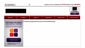 What Bancoripley.com.pe website looked like in 2018 (8 years ago)