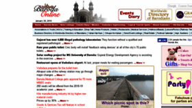 What Baroda.com website looked like in 2018 (6 years ago)
