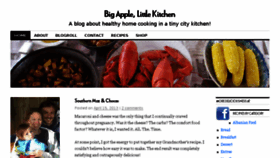 What Bigapplelittlekitchen.com website looked like in 2018 (6 years ago)