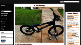 What Bmxmuseum.com website looked like in 2018 (6 years ago)