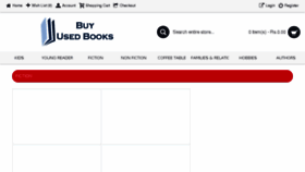 What Buyusedbooks.in website looked like in 2018 (6 years ago)