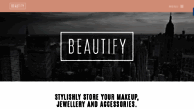 What Beautifyworldwide.com website looked like in 2018 (6 years ago)