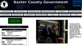What Baxtercounty.org website looked like in 2018 (6 years ago)