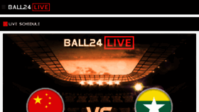 What Ball24live.com website looked like in 2018 (6 years ago)