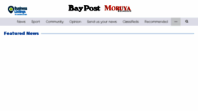 What Batemansbaypost.com.au website looked like in 2018 (6 years ago)