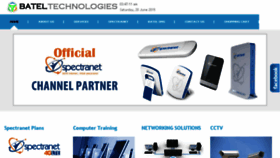 What Bateltechnologies.com website looked like in 2018 (6 years ago)