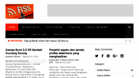 What Berita-papua.com website looked like in 2018 (6 years ago)