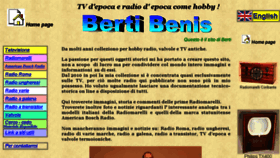 What Bertibenis.it website looked like in 2018 (6 years ago)