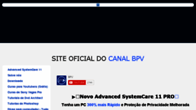 What Bpvtv2.com website looked like in 2018 (6 years ago)