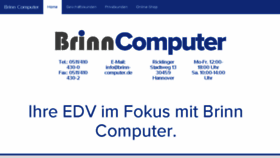 What Brinn-computer.de website looked like in 2018 (6 years ago)