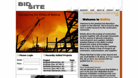 What Bidsite.org website looked like in 2018 (6 years ago)