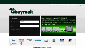 What Baymak.tahsilat.com.tr website looked like in 2018 (6 years ago)