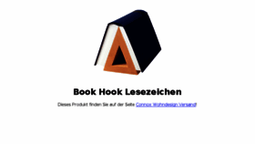 What Bookhook.de website looked like in 2018 (6 years ago)